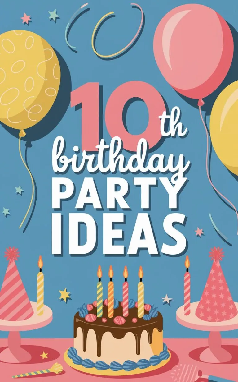 15 Perfect 10th Birthday Party Ideas: Big Kid Energy All Around