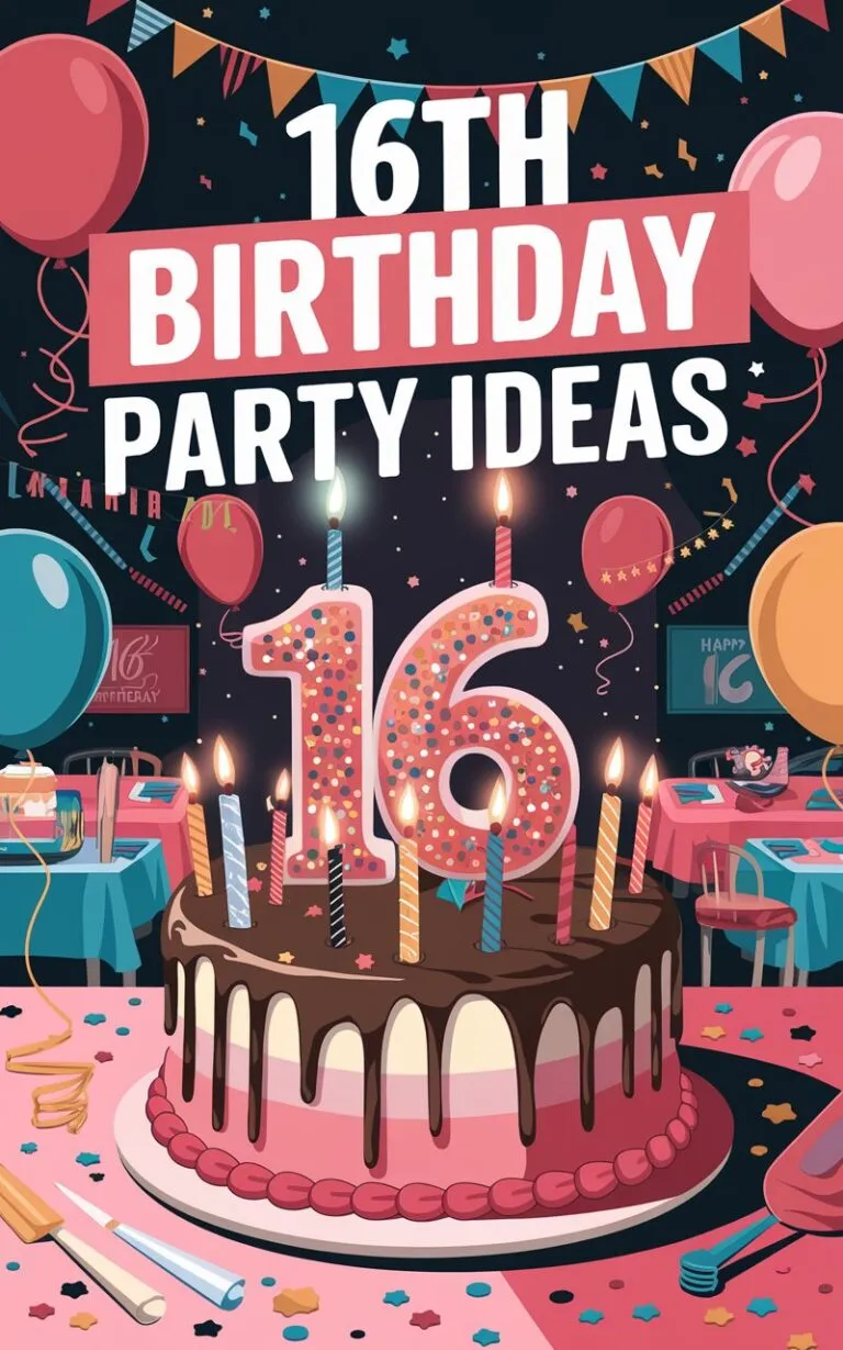 18 Magical 16th Birthday Party Ideas: Sweet Sixteen Done Right