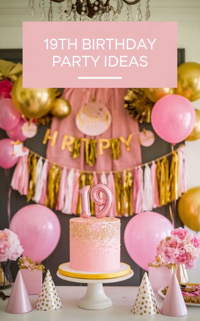 19 Unique 19th Birthday Party Ideas: A Last Teen Hurrah