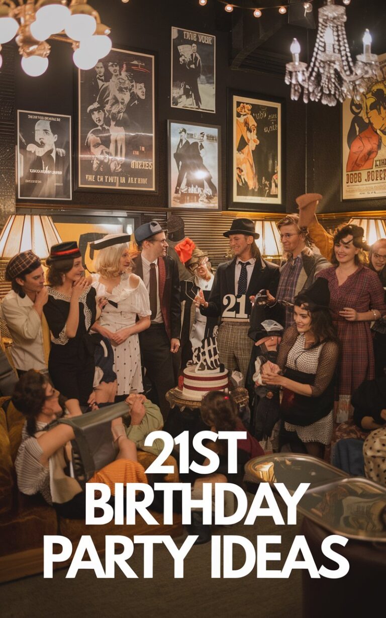 16 Fun 21st Birthday Party Ideas: Cheers to a Milestone Year