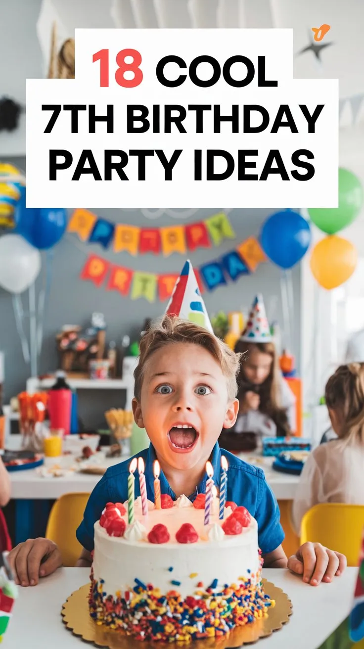 12 Real 7th Birthday Party Ideas (Kids Will Love)