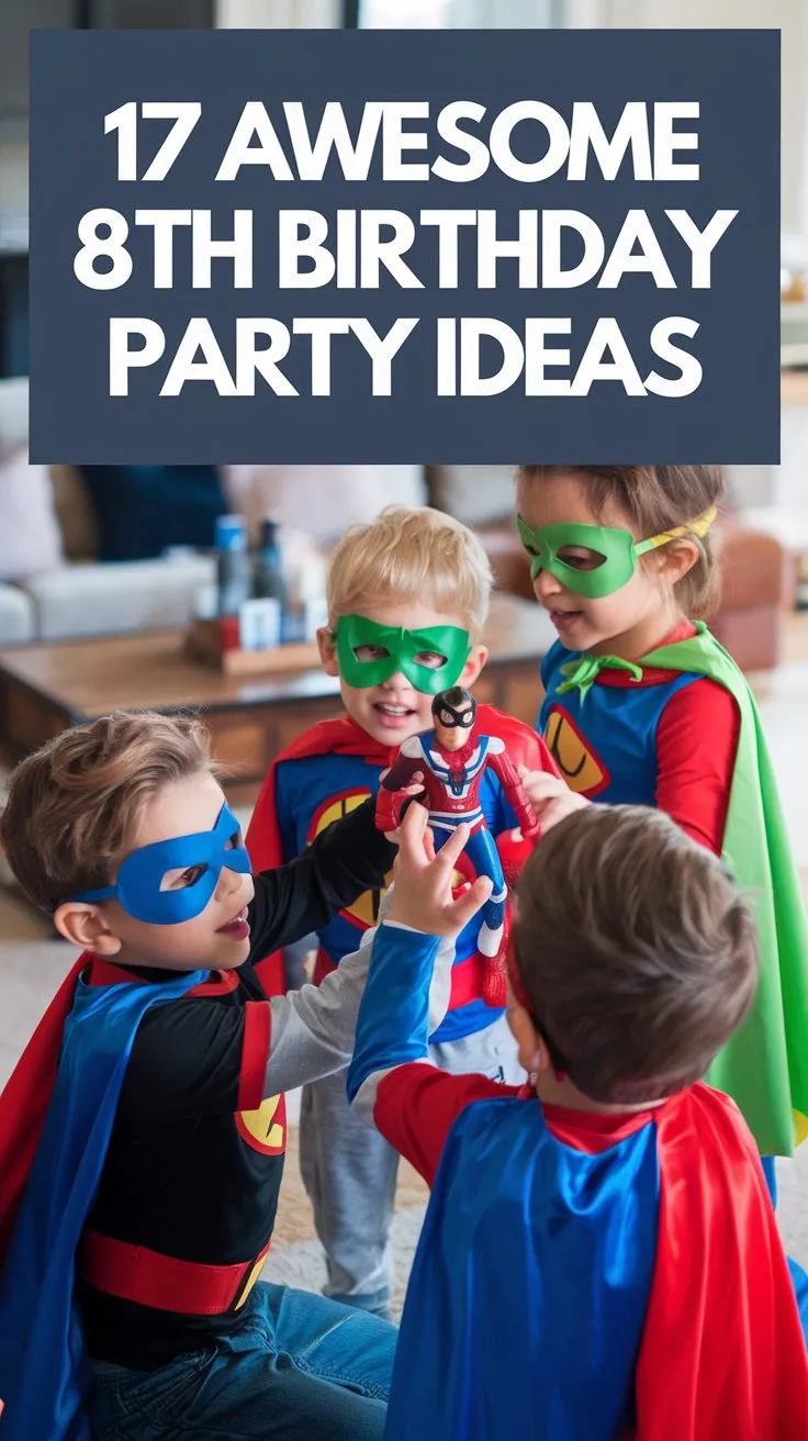 17 Awesome 8th Birthday Party Ideas: Fun for Young Champions