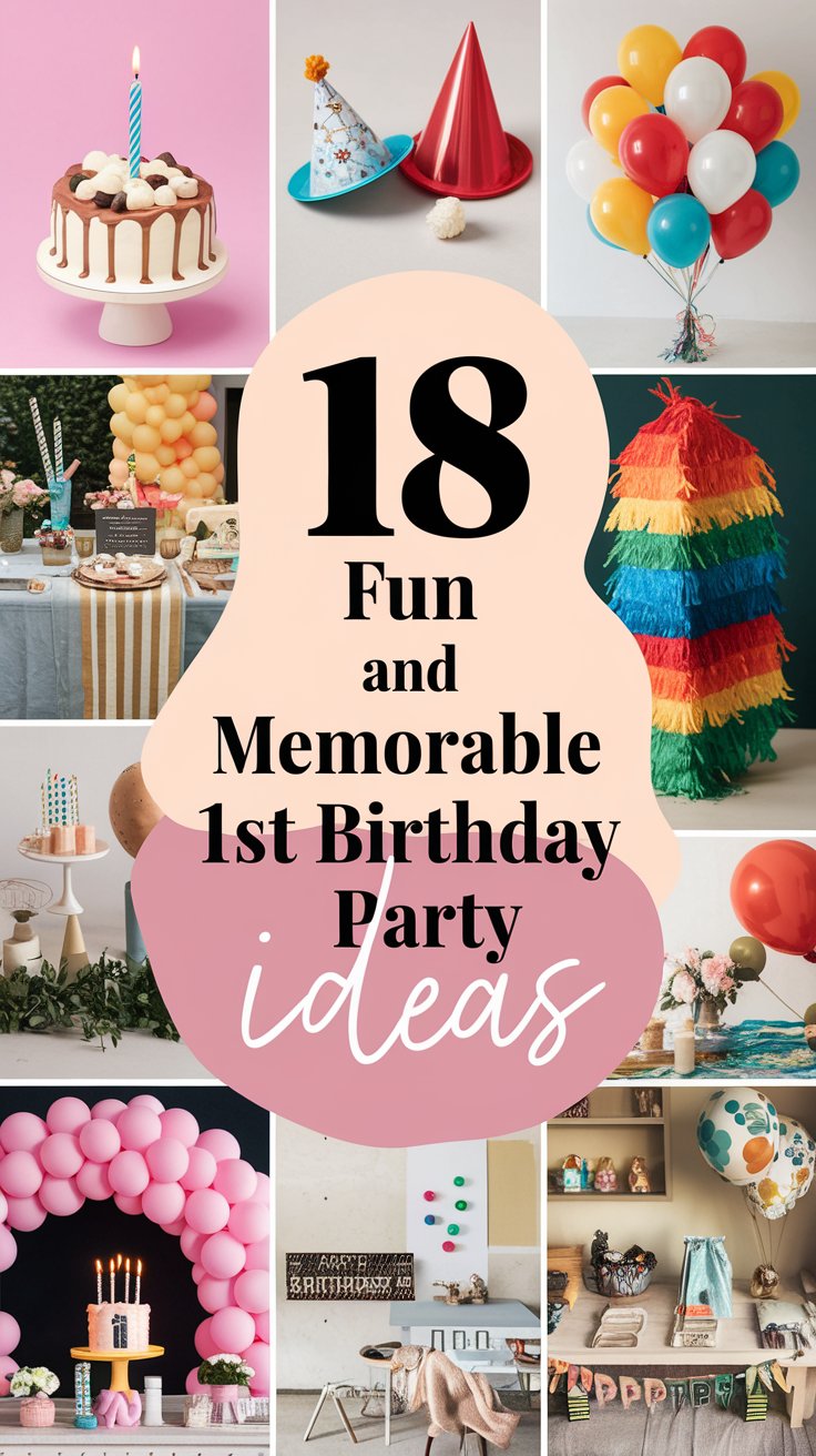 Fun and Memorable 1st Birthday Party Ideas