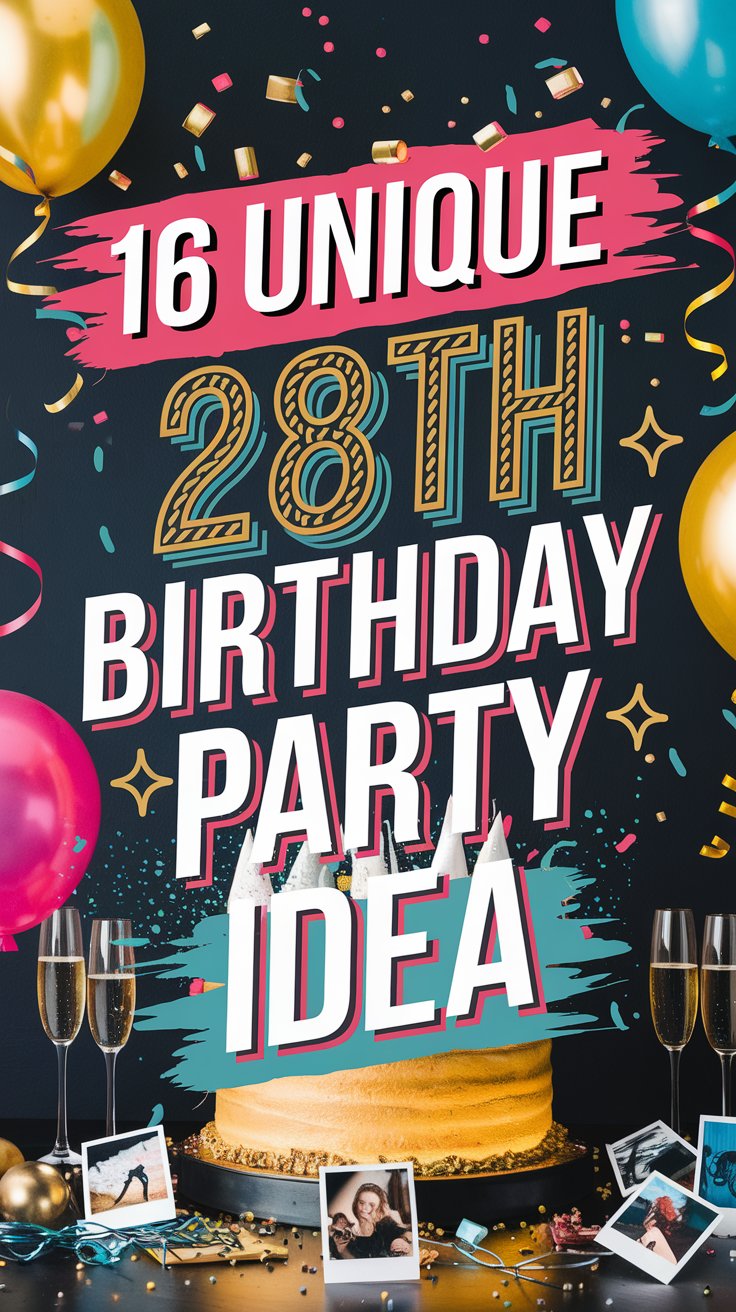 28th Birthday Party Ideas