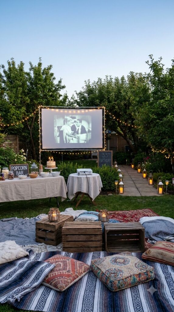 A breathtaking hot air balloon birthday experience with sunrise skies, luxury picnic setup, and scenic countryside