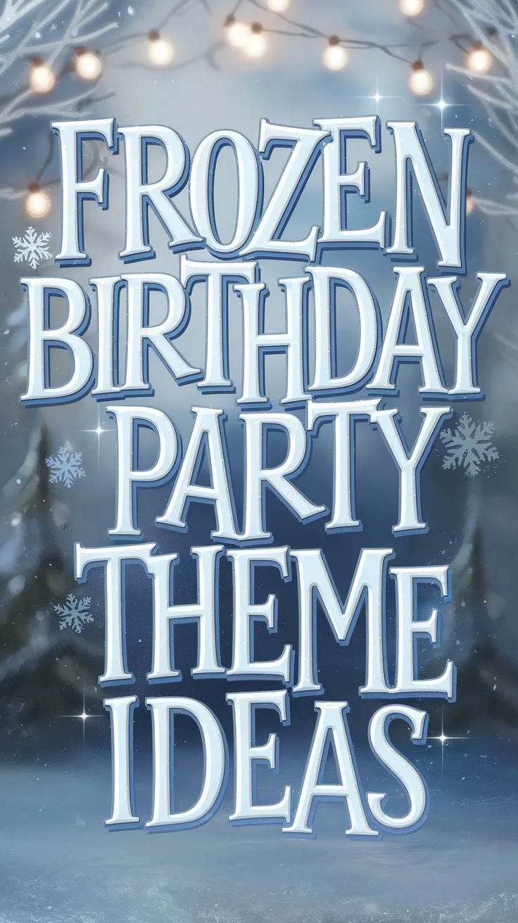 12 Real Frozen Birthday Party Ideas (Magical Setups She Will Love)