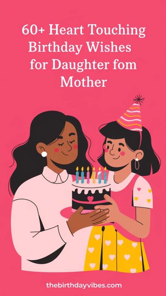 60+ Heart Touching Birthday Wishes for Daughter from Mother