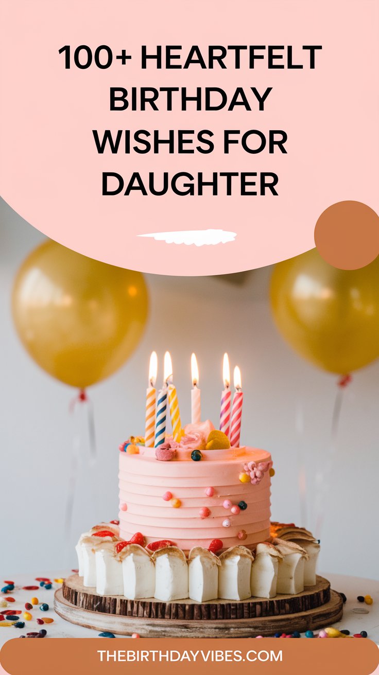 Heartfelt Birthday Wishes for Daughter