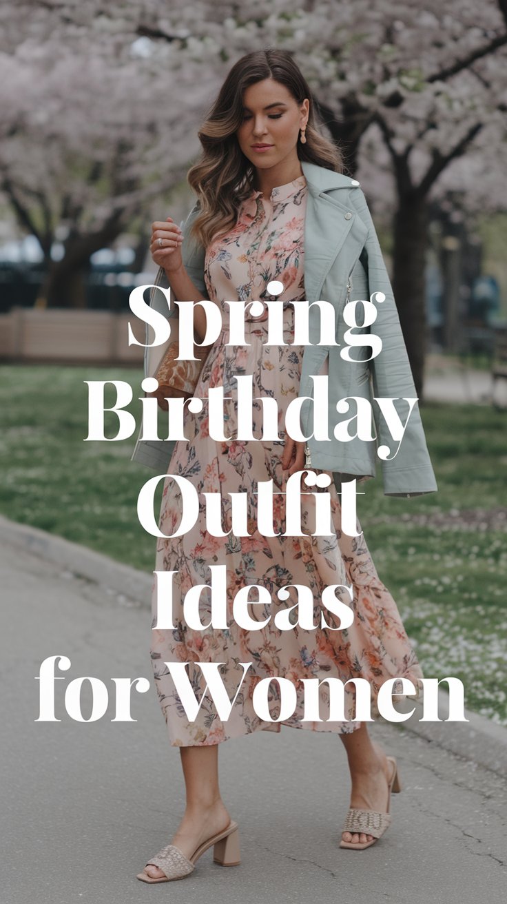 Spring Birthday Outfit Ideas for Women