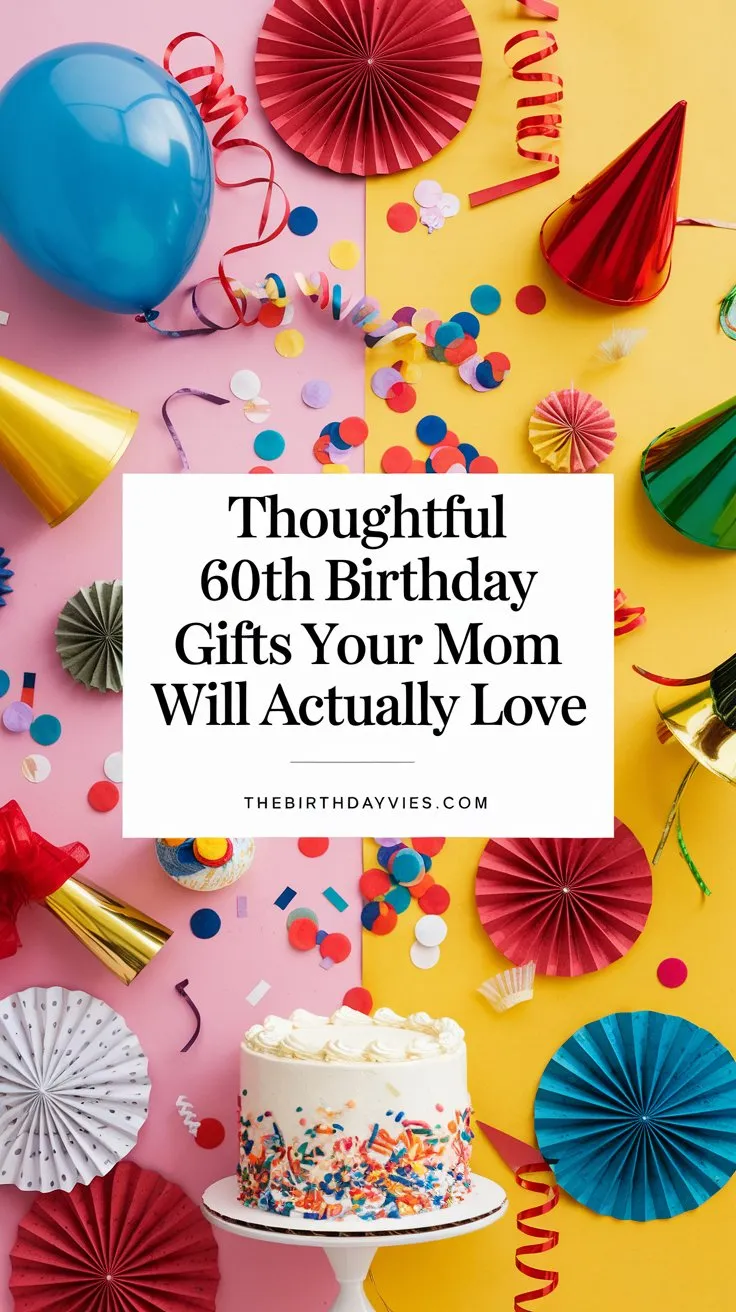 15 Thoughtful 60th Birthday Gifts Your Mom Will Actually Love in 2025