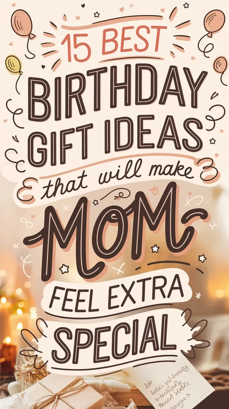 15 Best Birthday Gift Ideas That Will Make Mom Feel Extra Special This Year