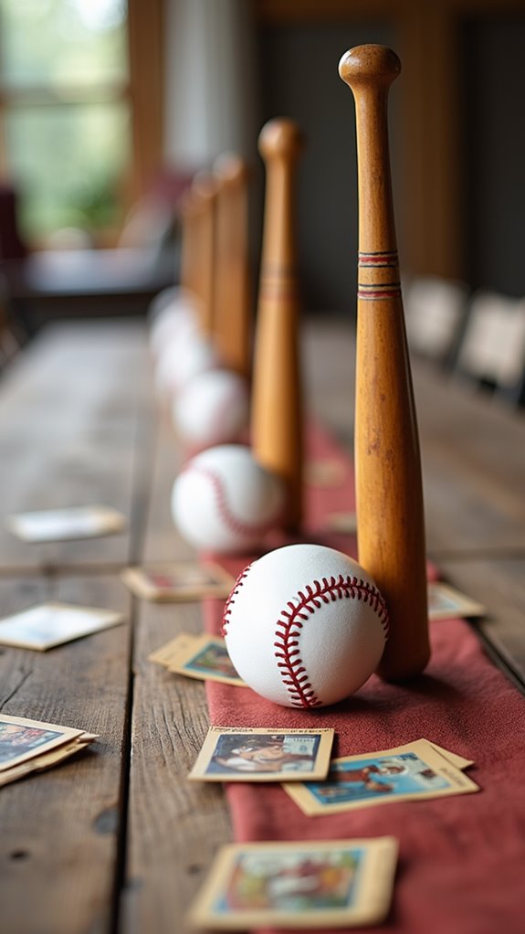 baseball themed table decor ideas