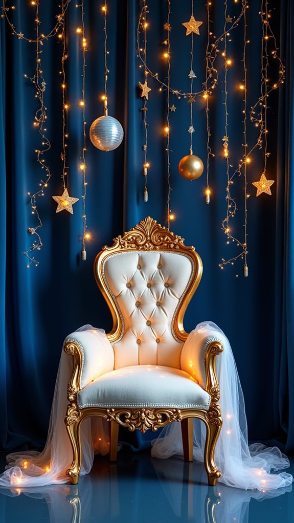 birthday throne decoration ideas