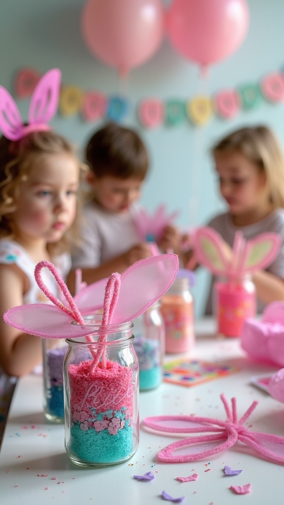 butterfly craft activity stations