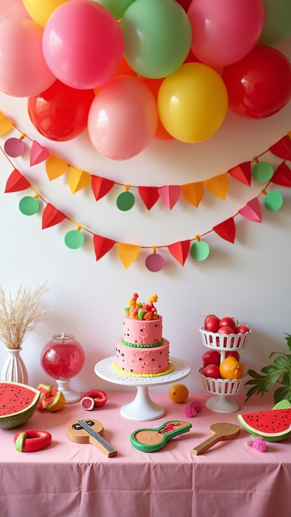 cocomelon themed party decorations