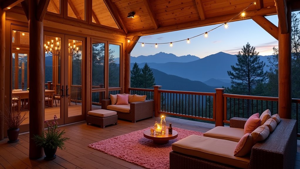 cozy upscale mountain escape