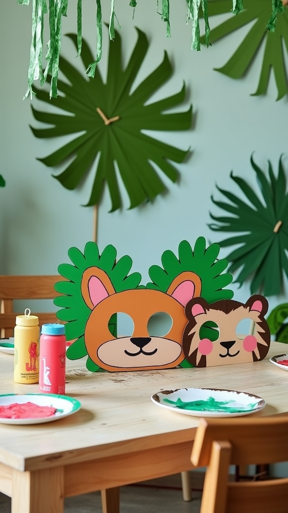 creative jungle themed crafts