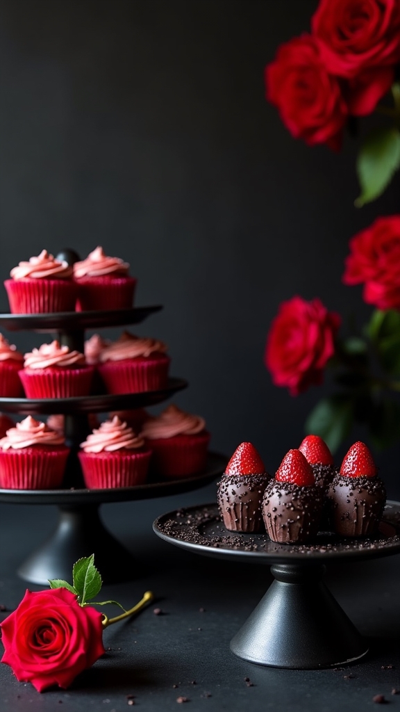 creative sweet treat displays