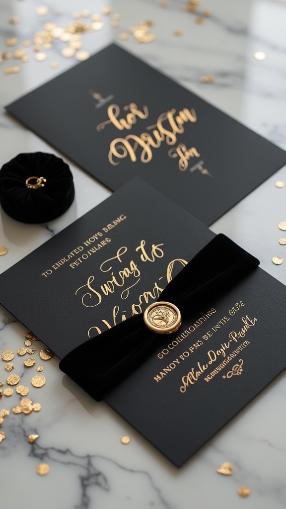 elegant birthday invitation designs