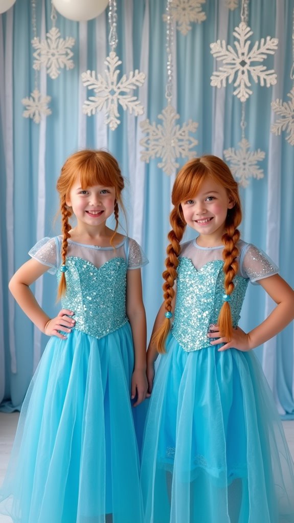 frozen themed character costumes