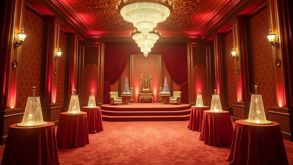 glamorous hollywood themed event