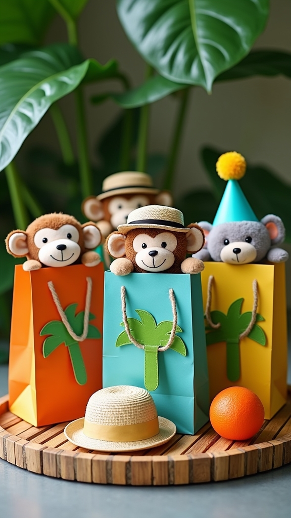 jungle themed party giveaways