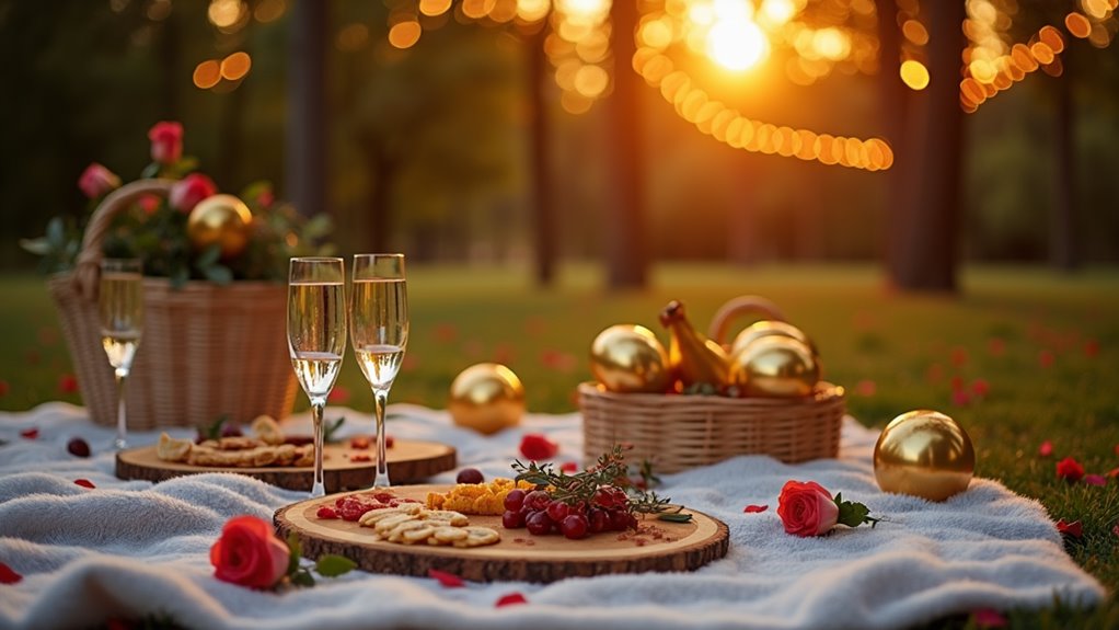 luxurious outdoor dining experience