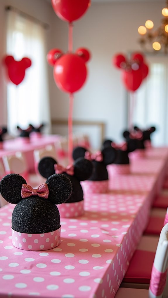 minnie mouse party decorations