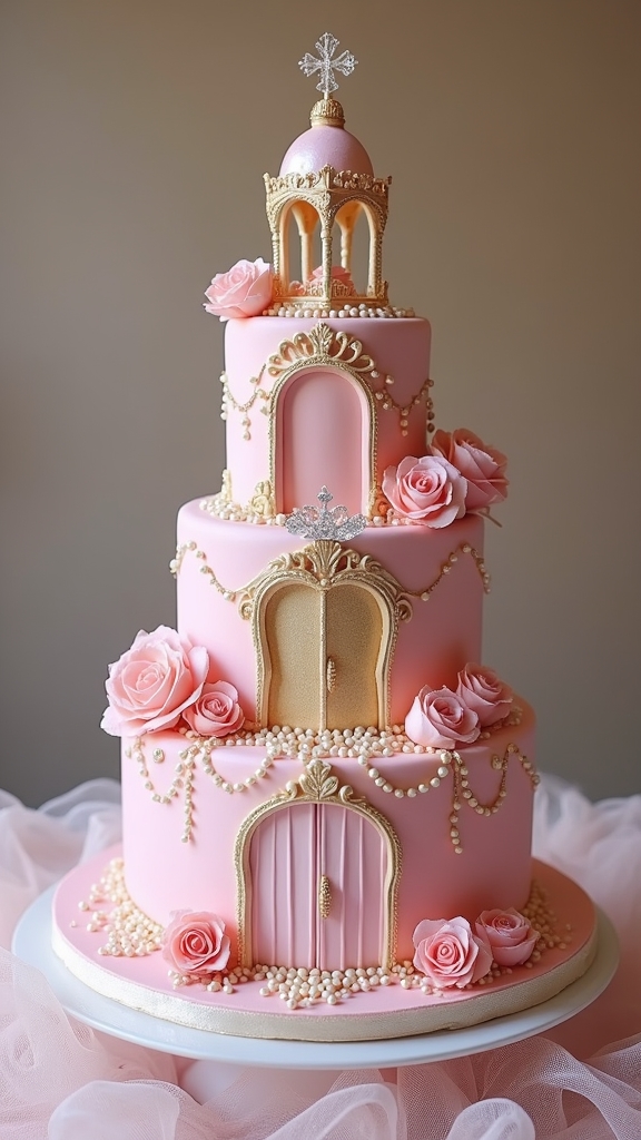 princess themed cake designs