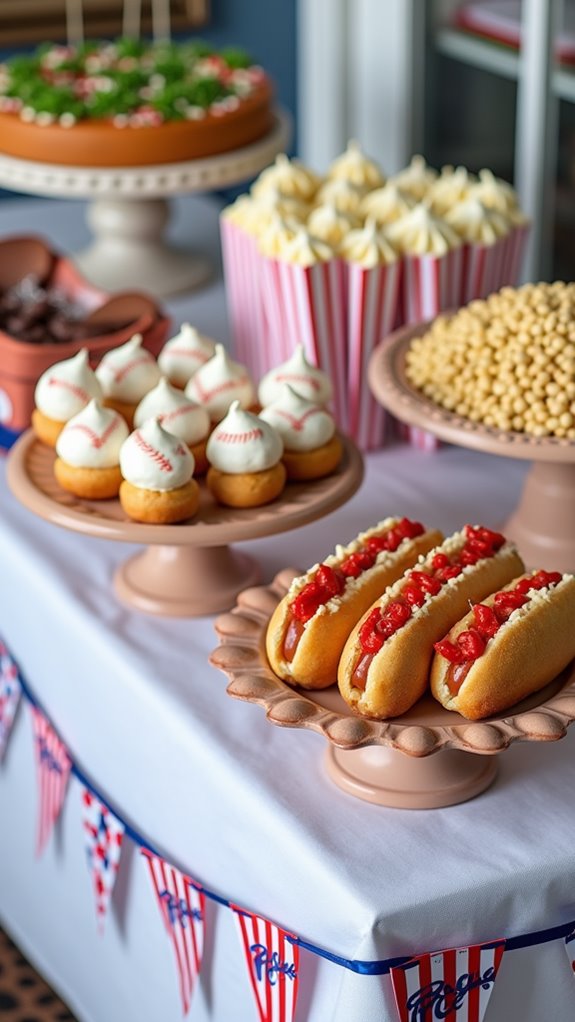 stadium themed party snacks