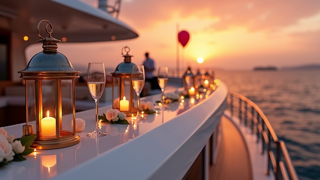 sunset yacht celebration cruise