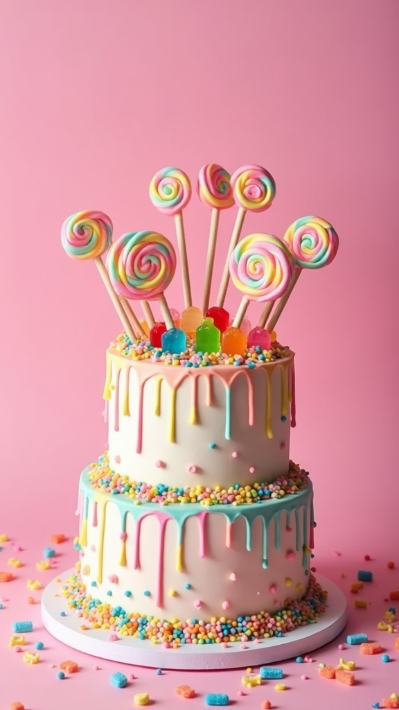 sweet candy cake creations