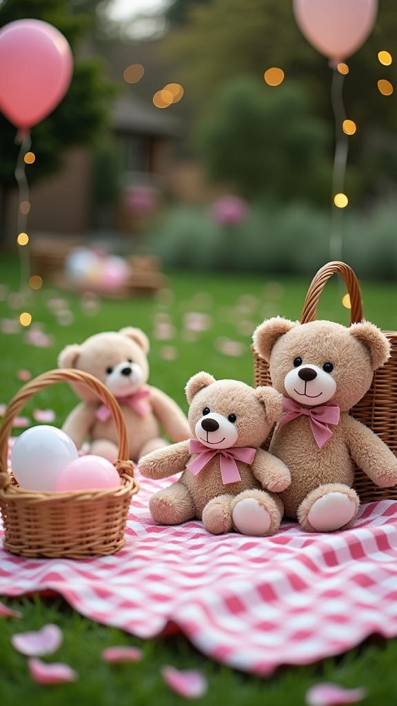 teddy bear picnic arrangement