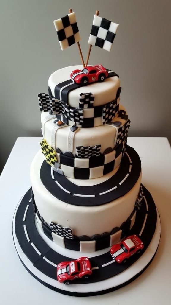 ultimate racing cake decoration