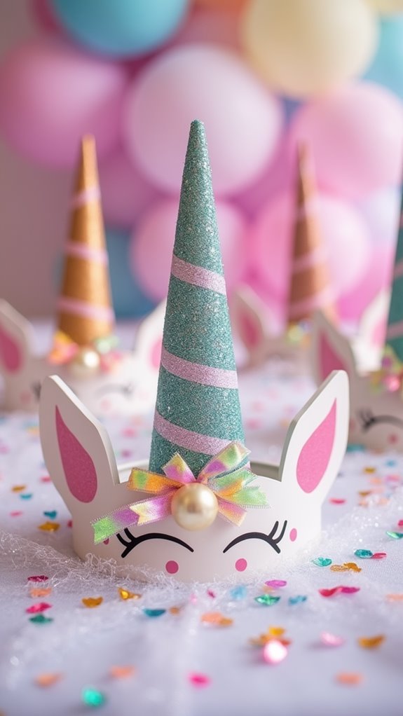 unicorn horn party favors