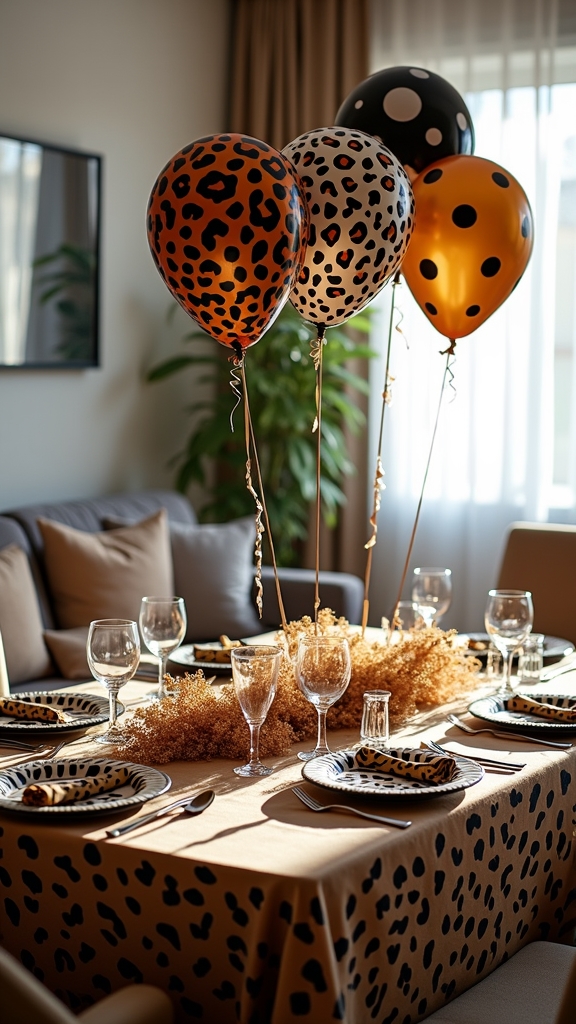 wild themed celebration essentials