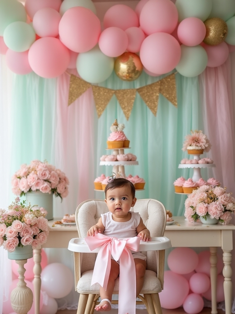 adorable cupcake celebration theme