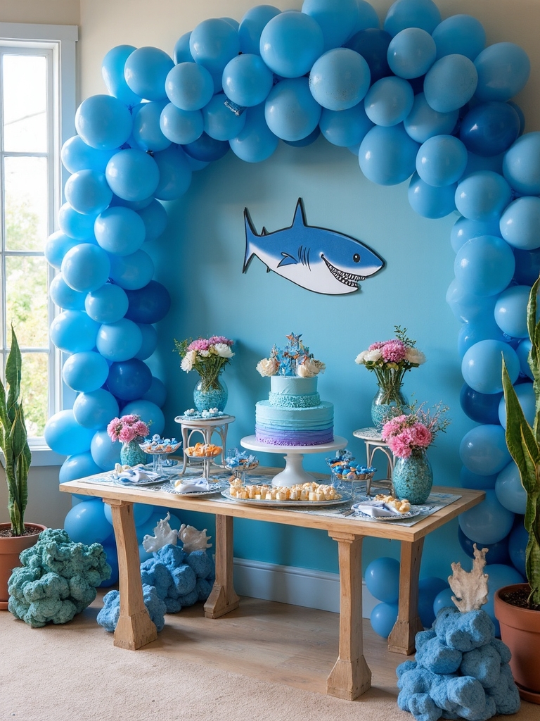 baby shark themed party adventure