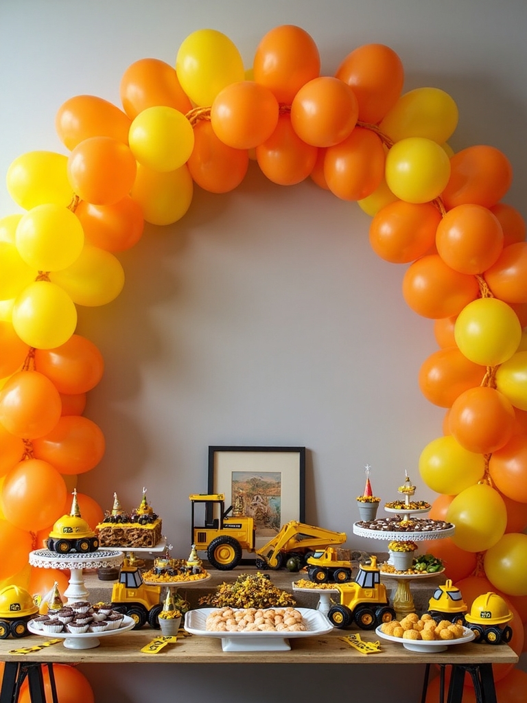 balloon arch construction project