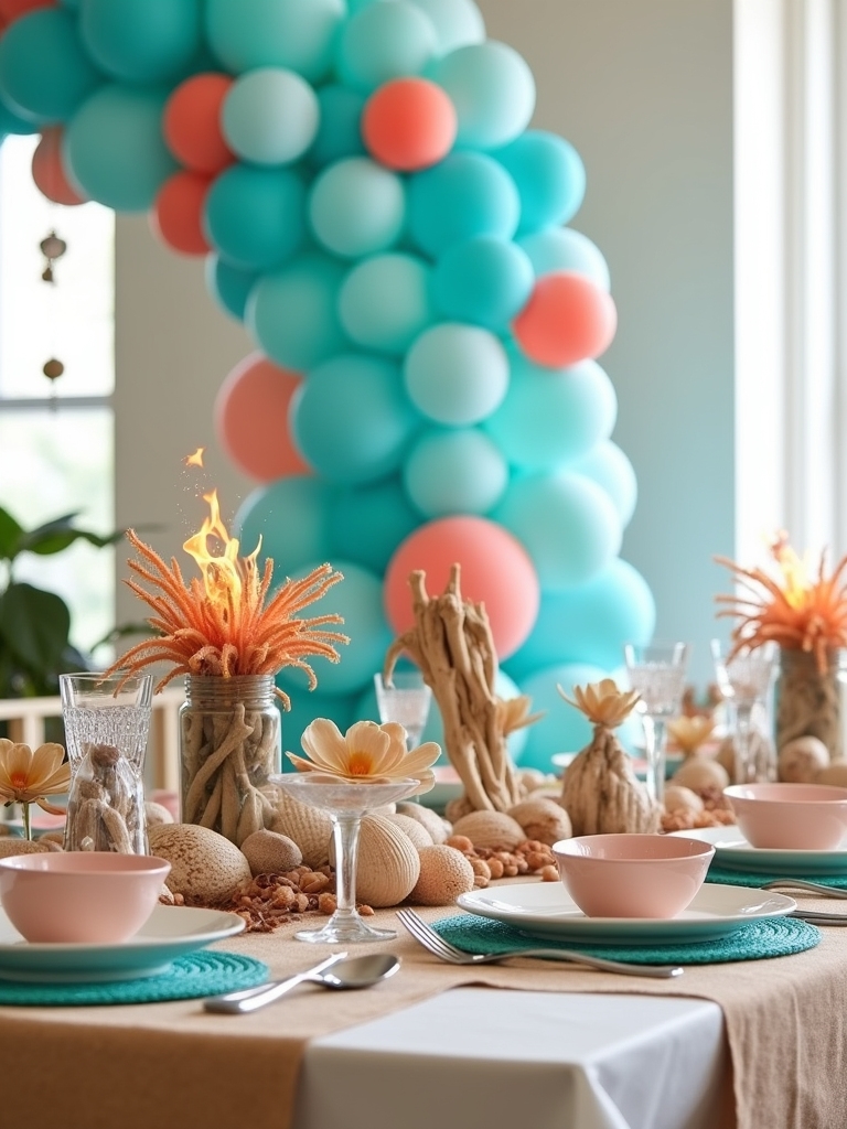 beach inspired decor sets mood