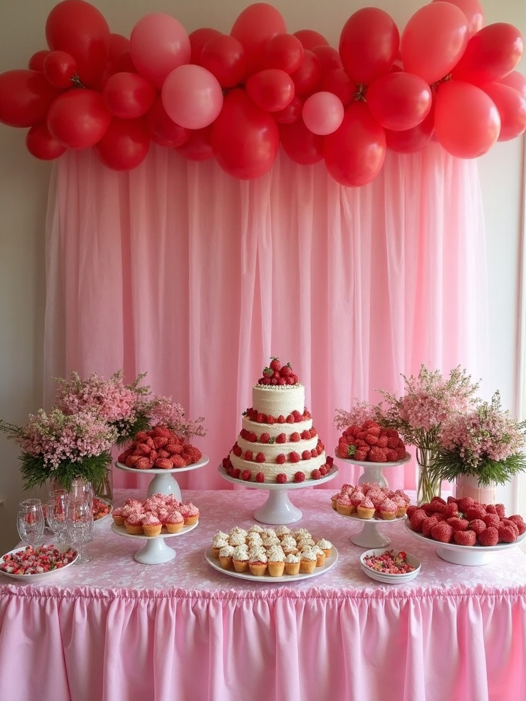 berry themed party snacks ideas