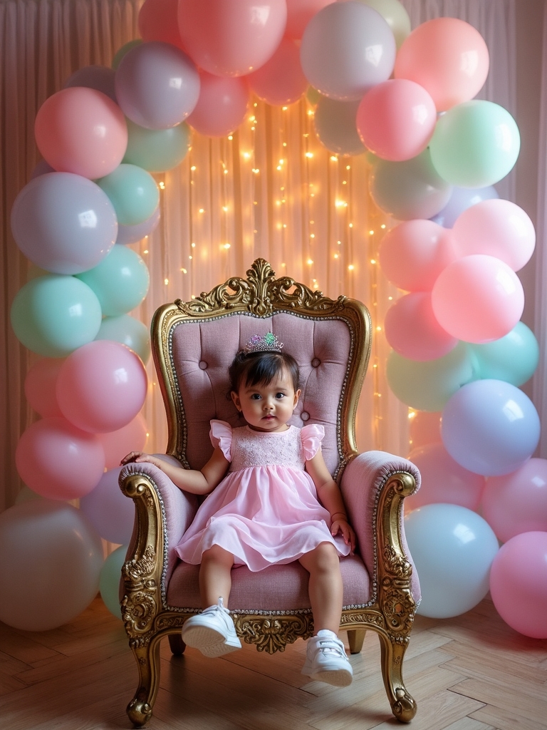 birthday celebration royal seat