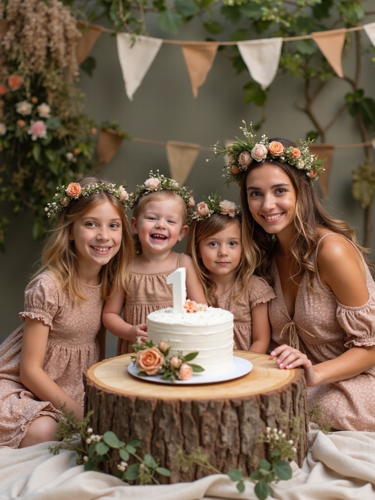 bohemian family celebration themes