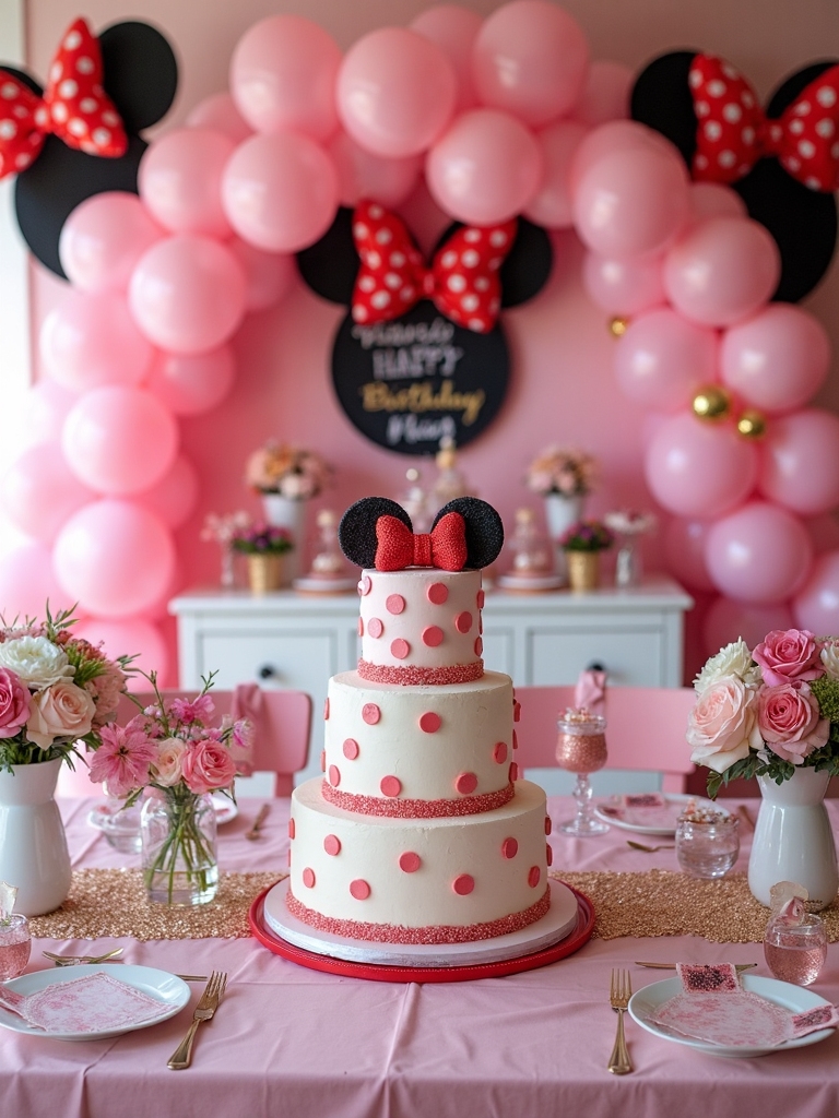 bow themed party decor ideas