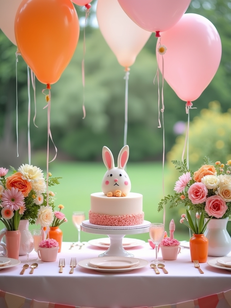 bunny themed birthday celebration ideas