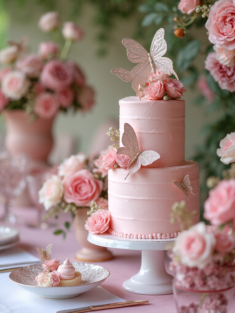 butterfly themed birthday celebration