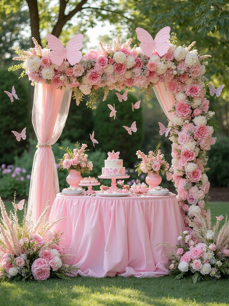 butterfly themed birthday celebration