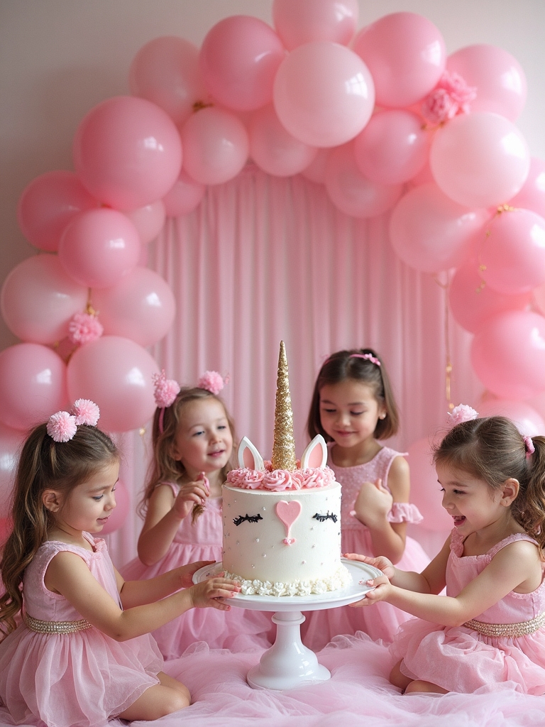 celebrating a girl s birthday