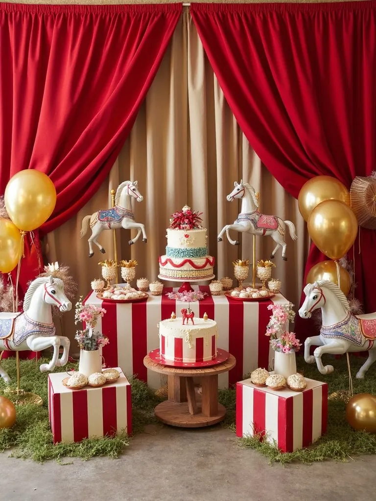 circus themed home transformation