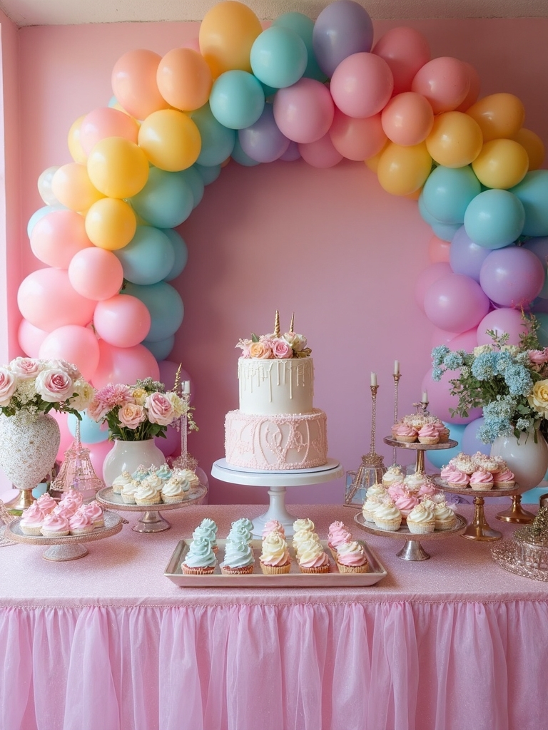 colorful and magical display